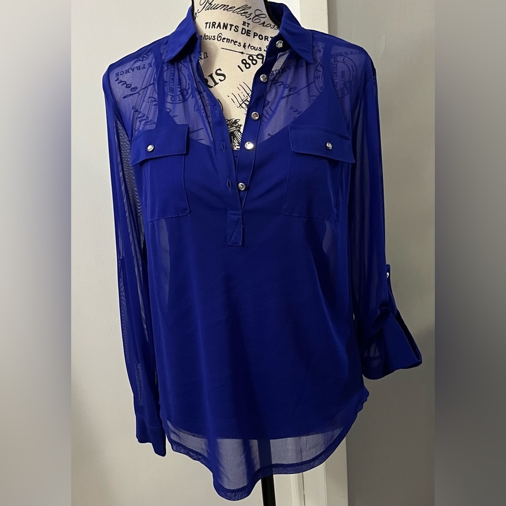 INC International Concepts, S, Cobalt blue